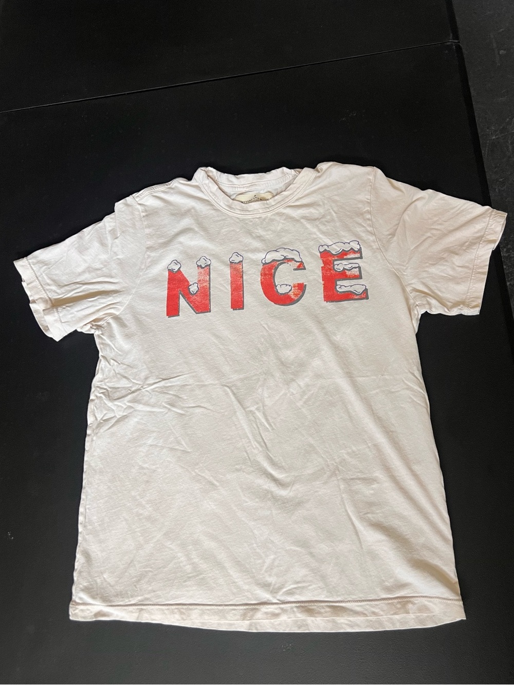 Nice Graphic White Short-Sleeve women’s T-Shirt